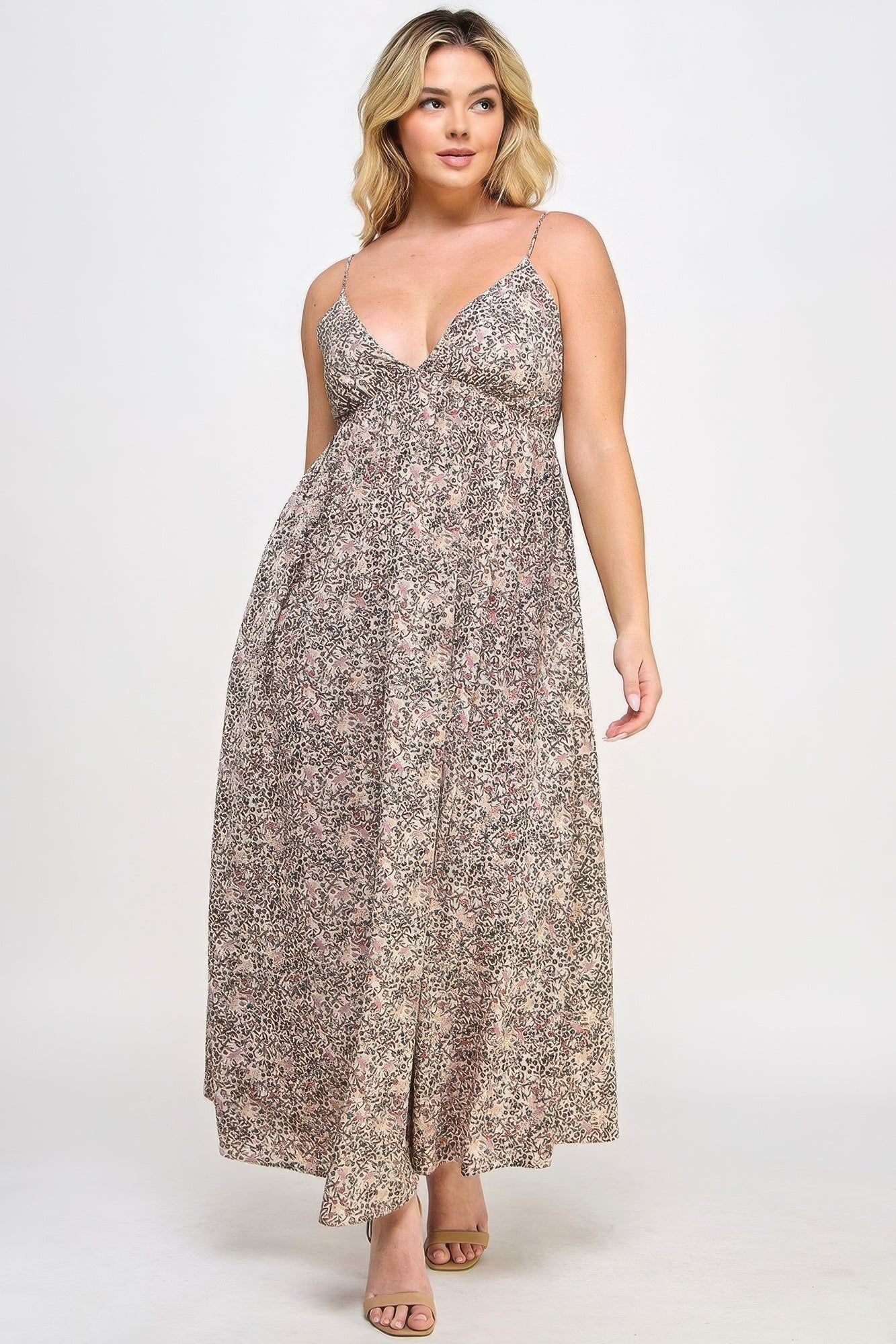 Maxi Dress With Tie Back | Tie Back Maxi Dress | Nova Store