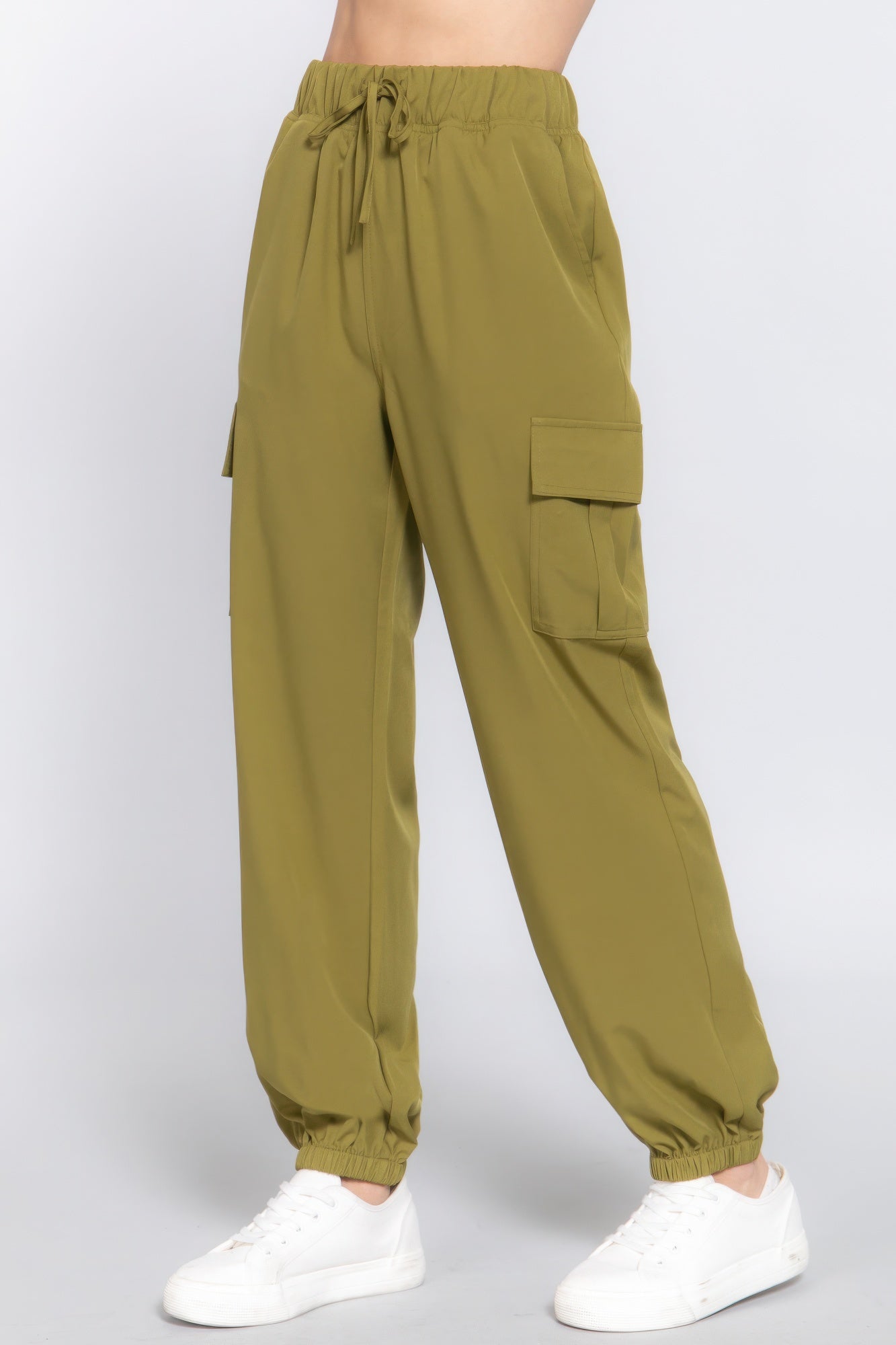 Green Jogger Pants | Green Cargo Pants | Nova Store
