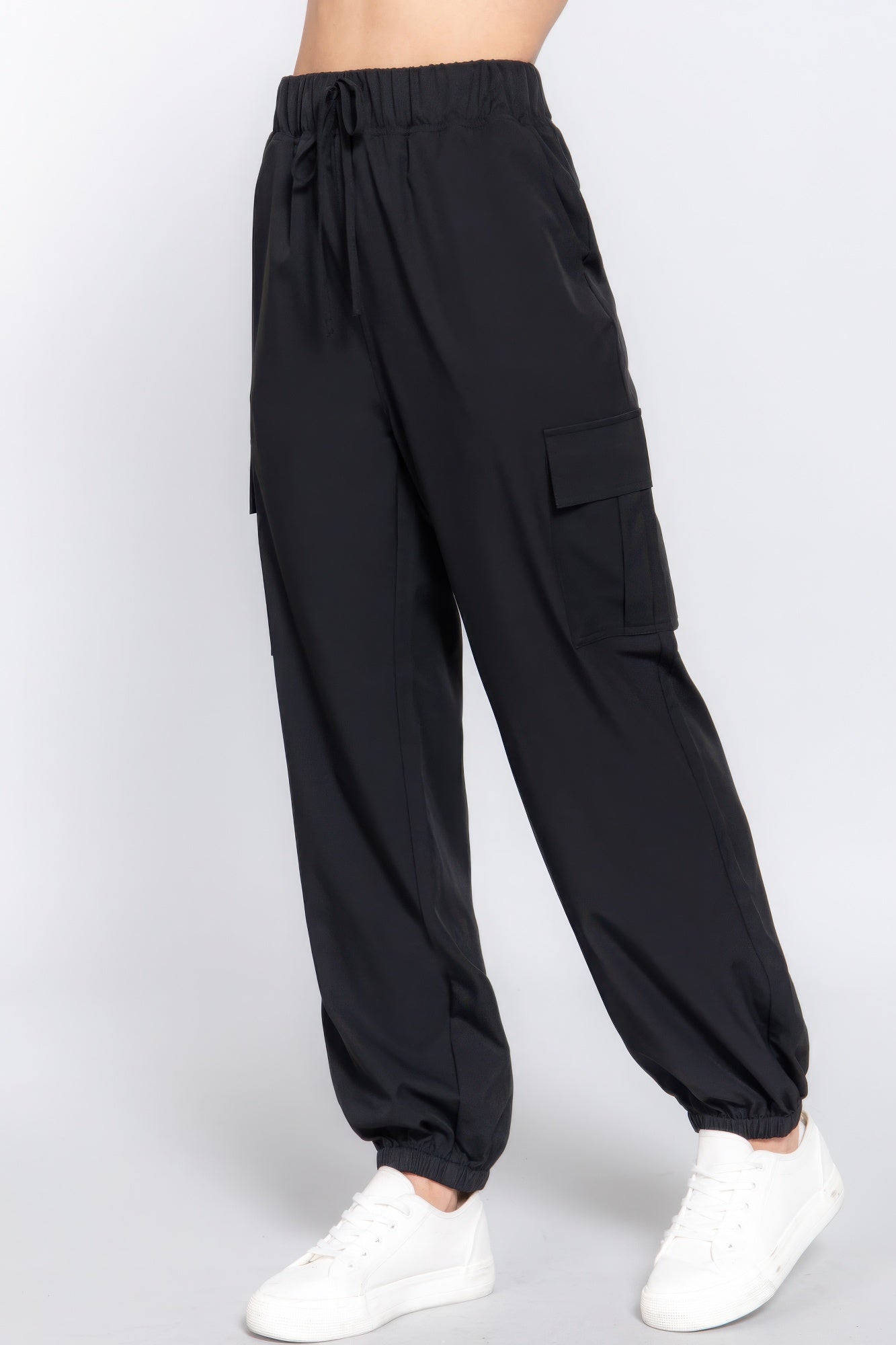Black Jogger Pants | Cargo Black Pants | Nova Store