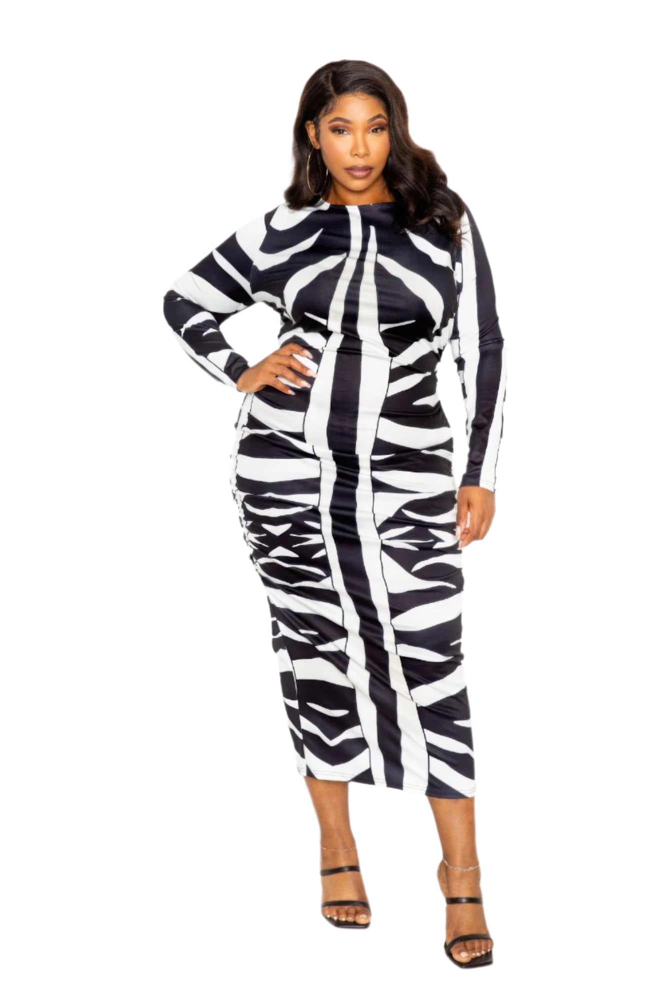 Bodycon Print Dress | Casual Bodycon Dress | Nova Store