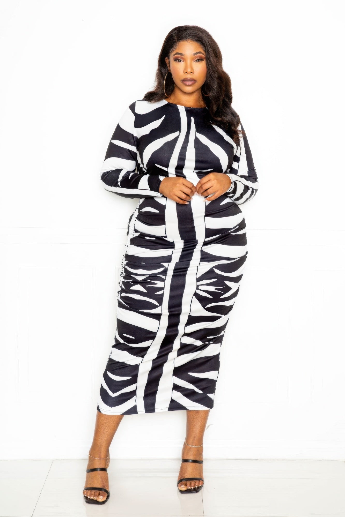 Bodycon Print Dress | Casual Bodycon Dress | Nova Store