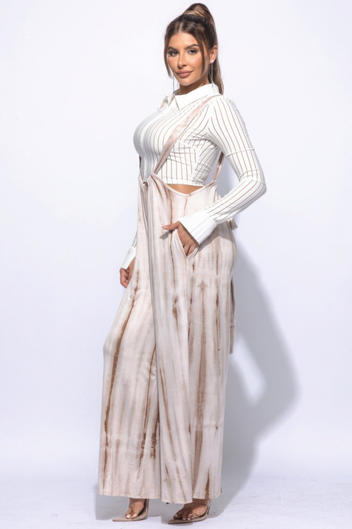 Drawstring Baggy Jumpsuit - Nova Store