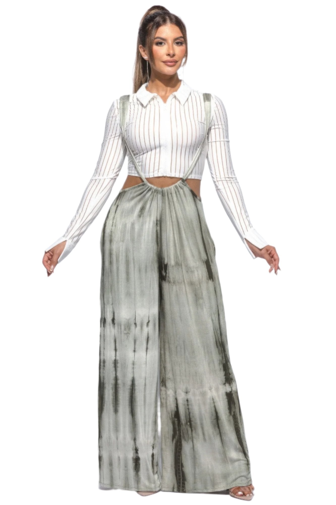 Drawstring Baggy Jumpsuit - Nova Store