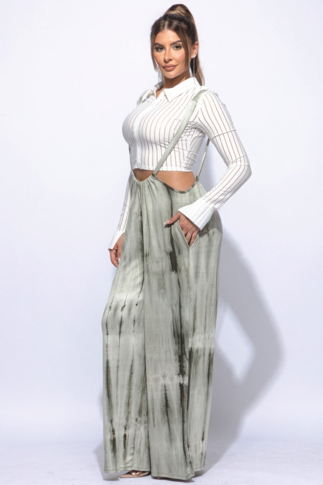 Drawstring Baggy Jumpsuit - Nova Store