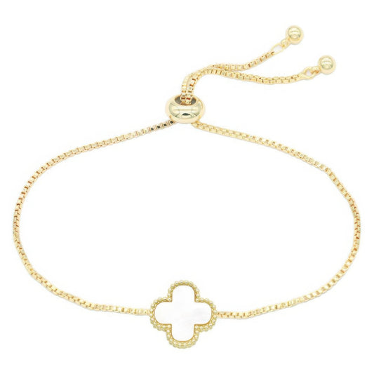 Clover Charm Bracelet | Matal Clover Braclet | Nova Store