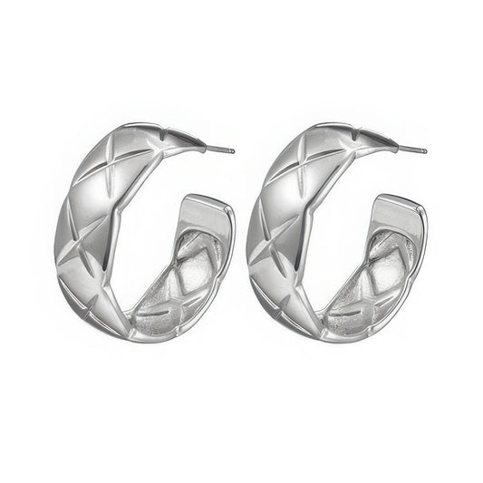 Metal Hoop Earring | Classic Hoop Earring | Nova Store