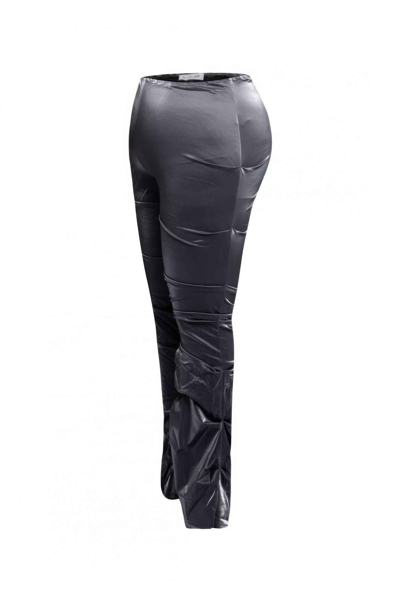Velvet Pu Ruched Pants
