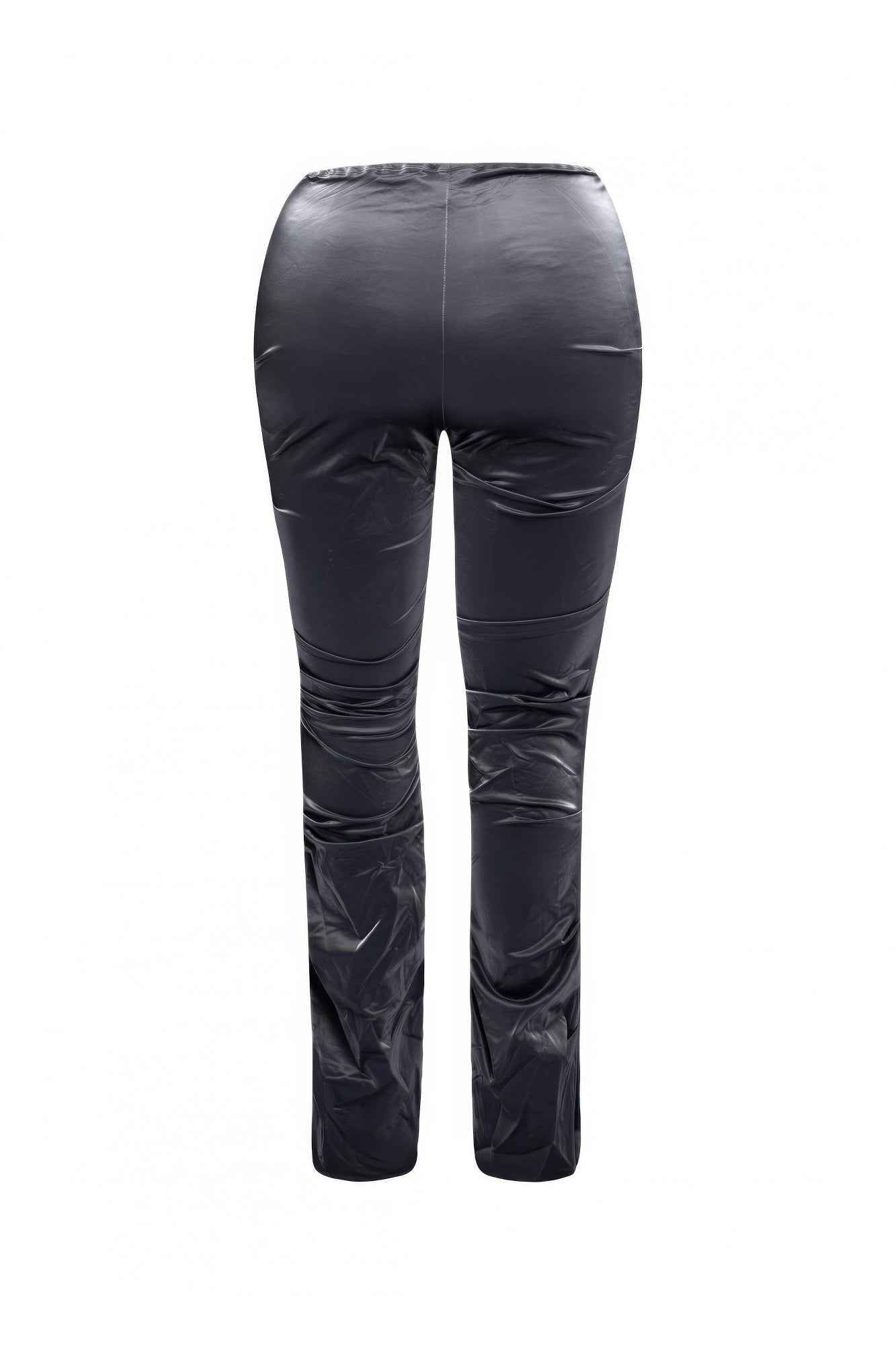 Velvet Pu Ruched Pants