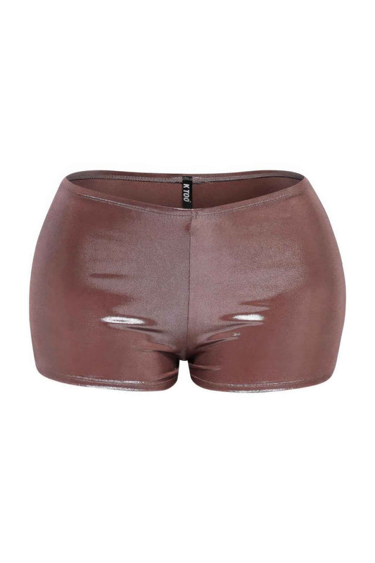 Shimmer High Waisted Shorts