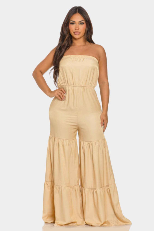 Jumpsuit Ruffle Hem