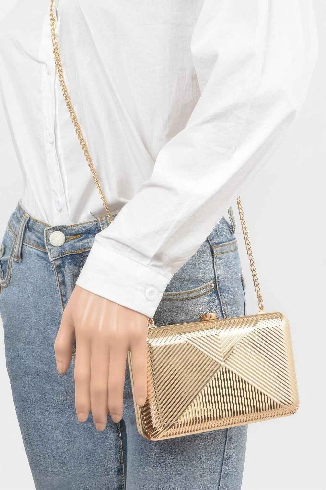 Vintage Metal Clutch