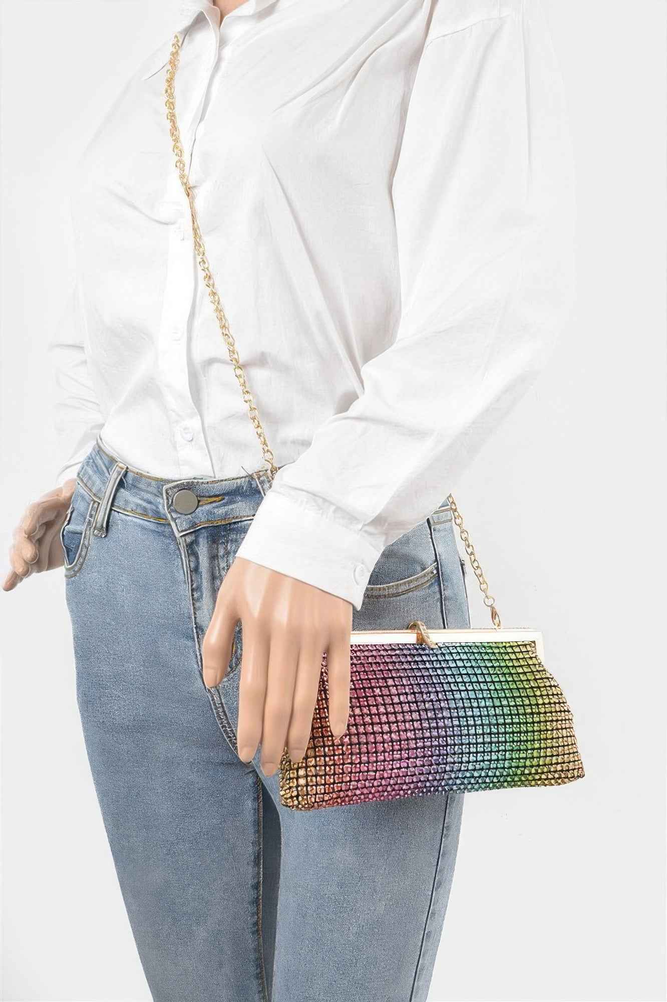 Rhinestone Party Clutch