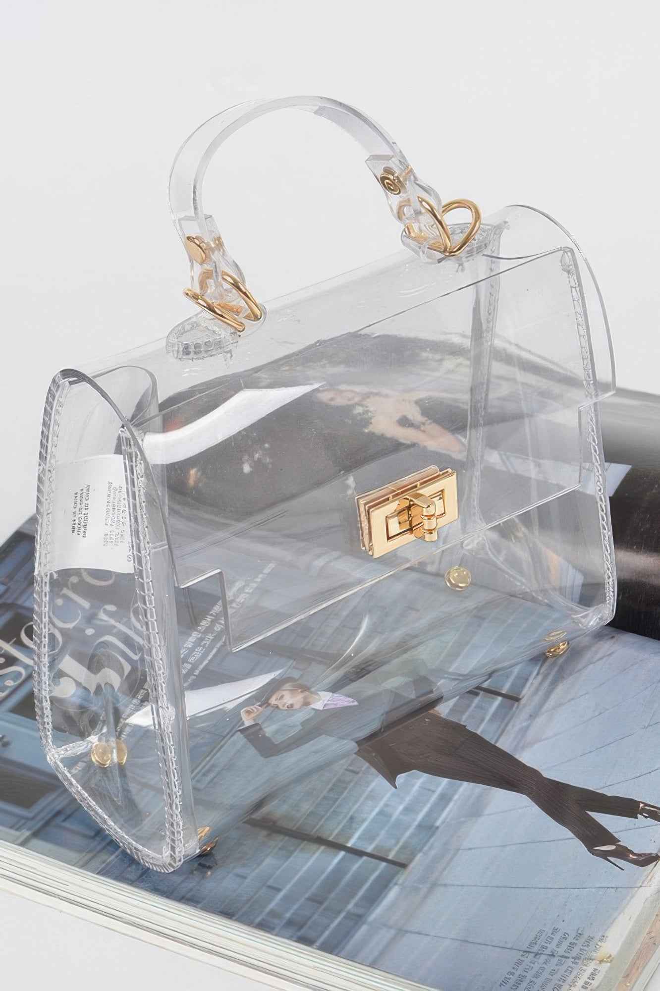 Transparent Single Handle Clutch